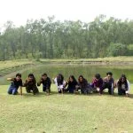 । বাঘের হালুম দৃশ্যে ।